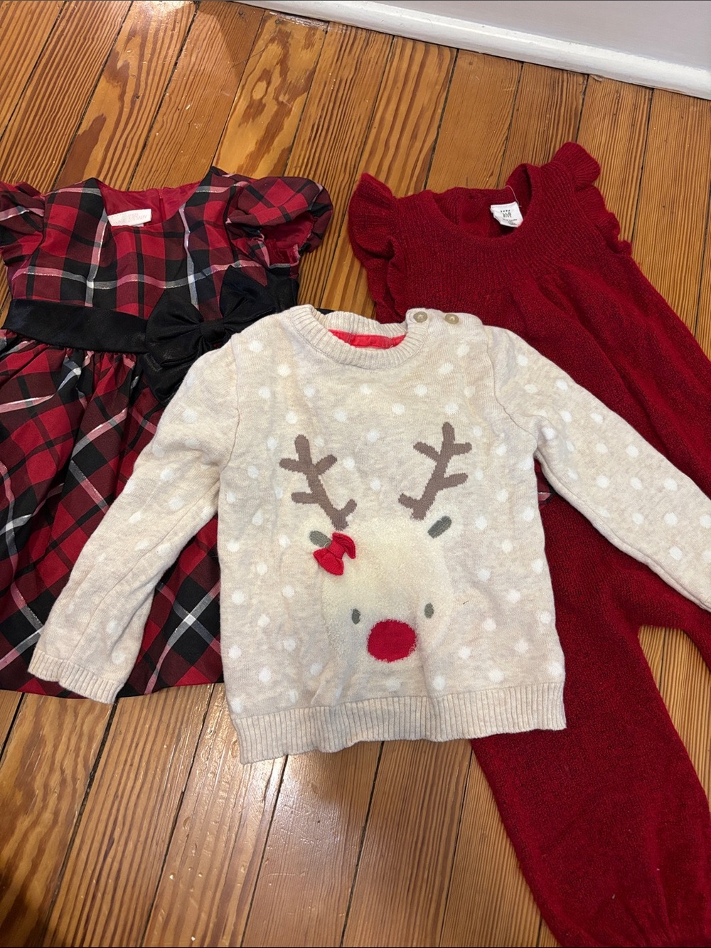 Christmas baby girl bundle
